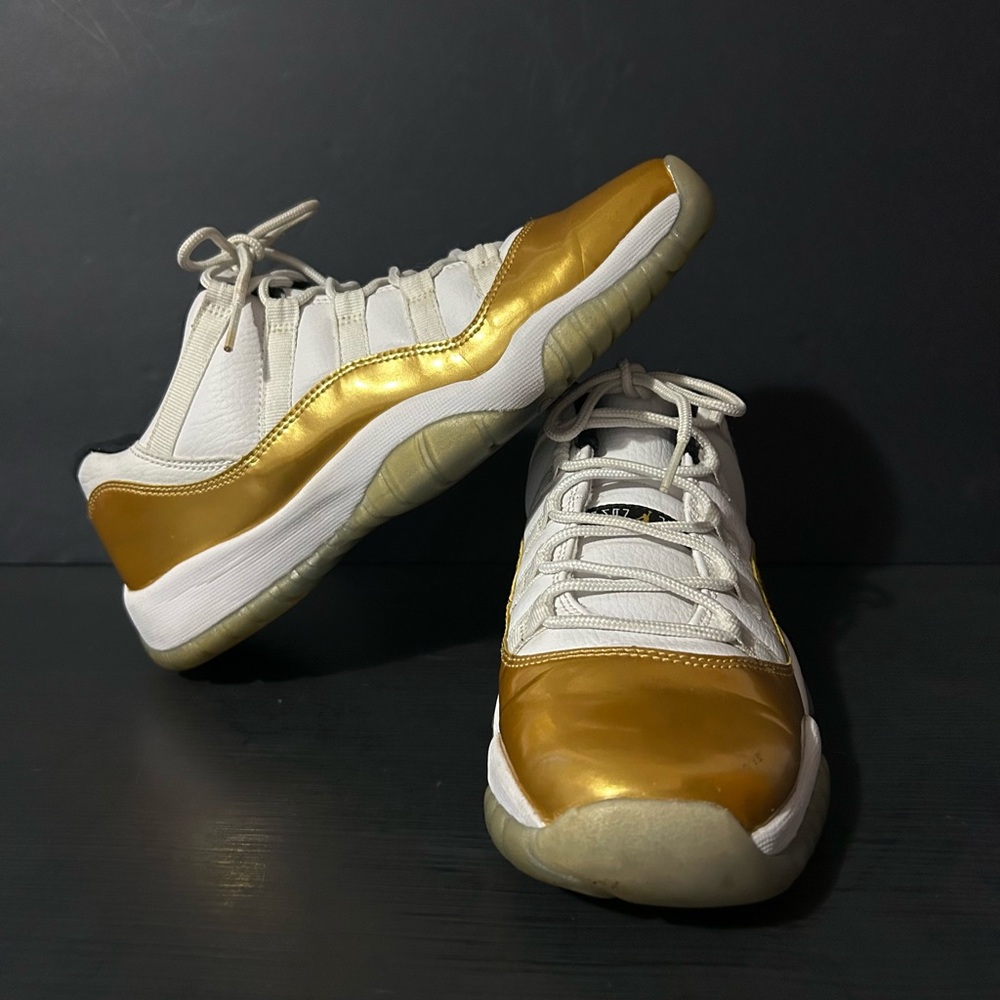 Air Jordan 11 Retro Low GS 'Closing Ceremony' Sneakers, 528896-103, 6.5Y